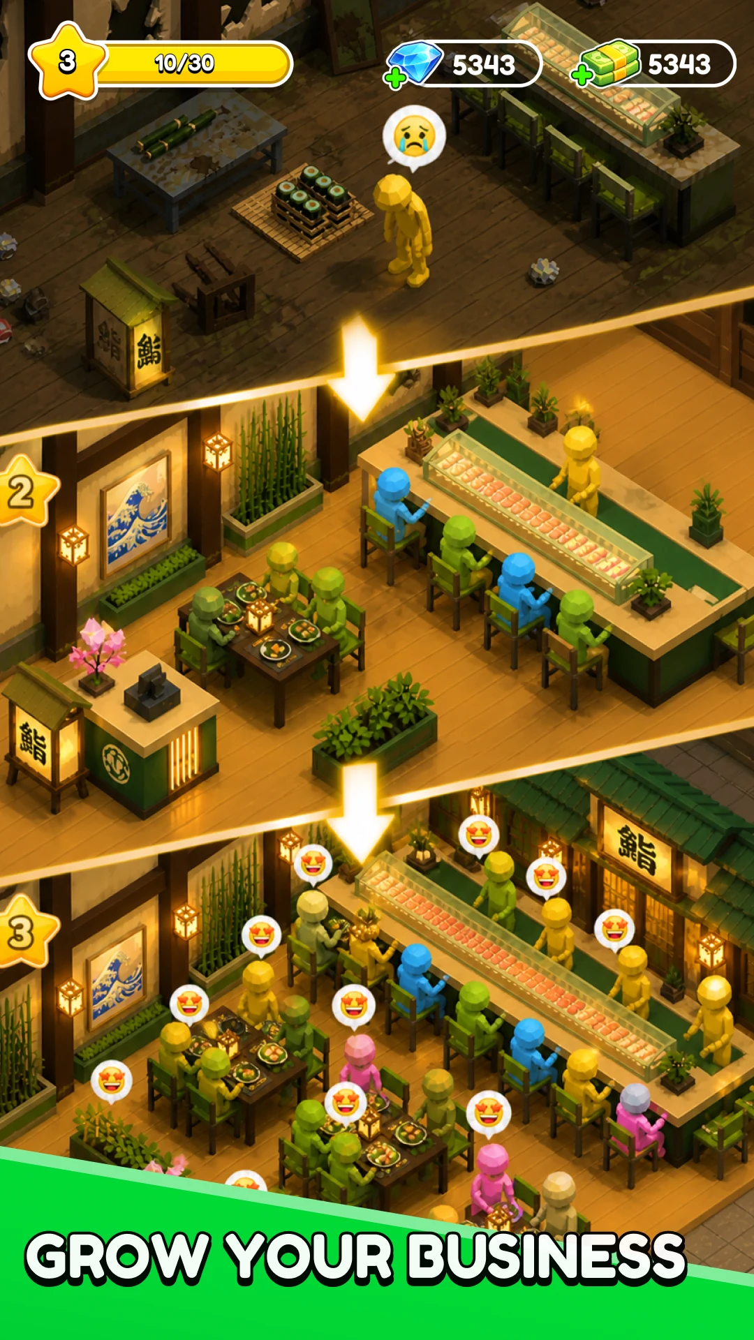 Sushi Please : Idle Restaurant screenshot