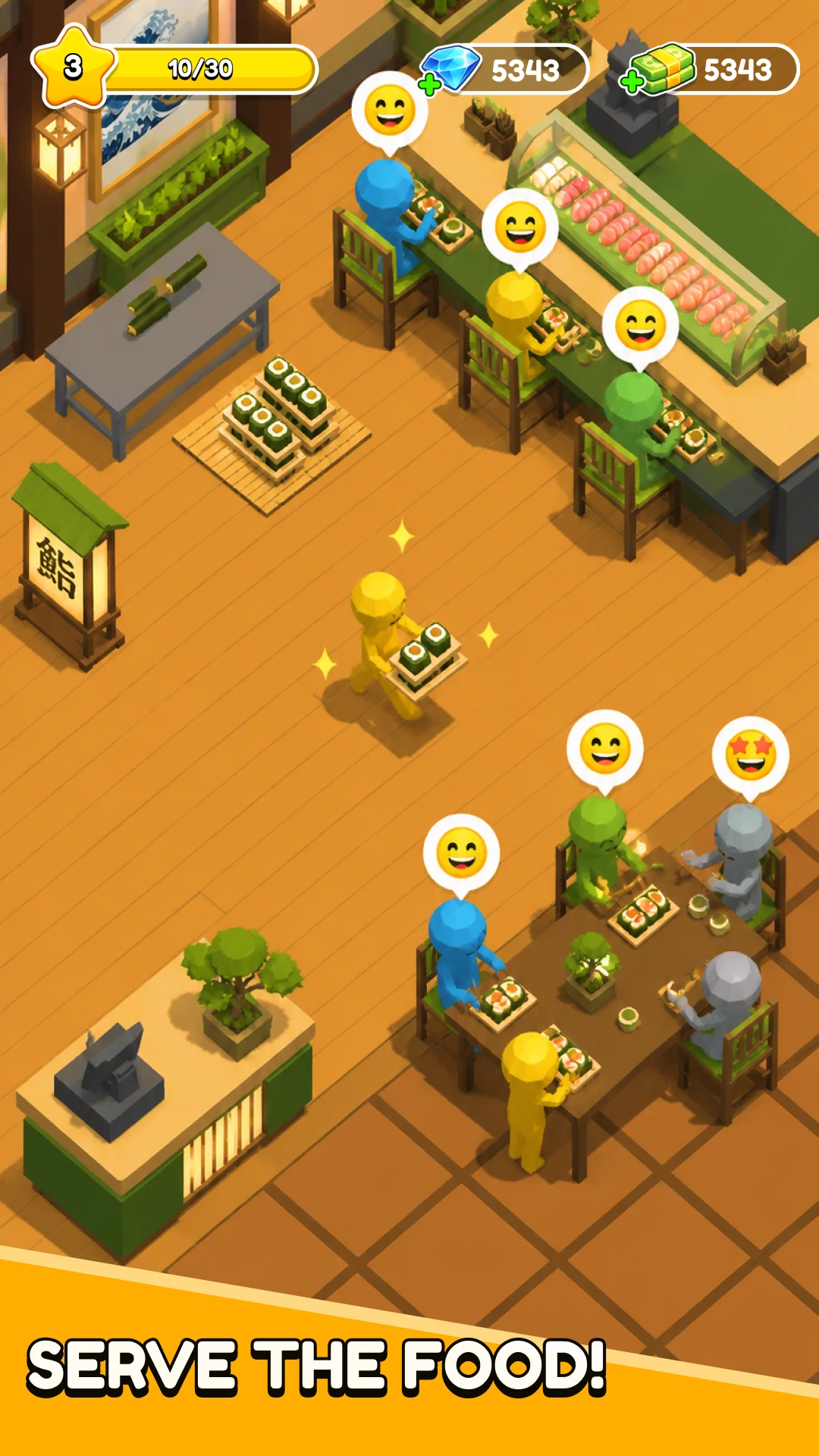 Sushi Please : Idle Restaurant screenshot