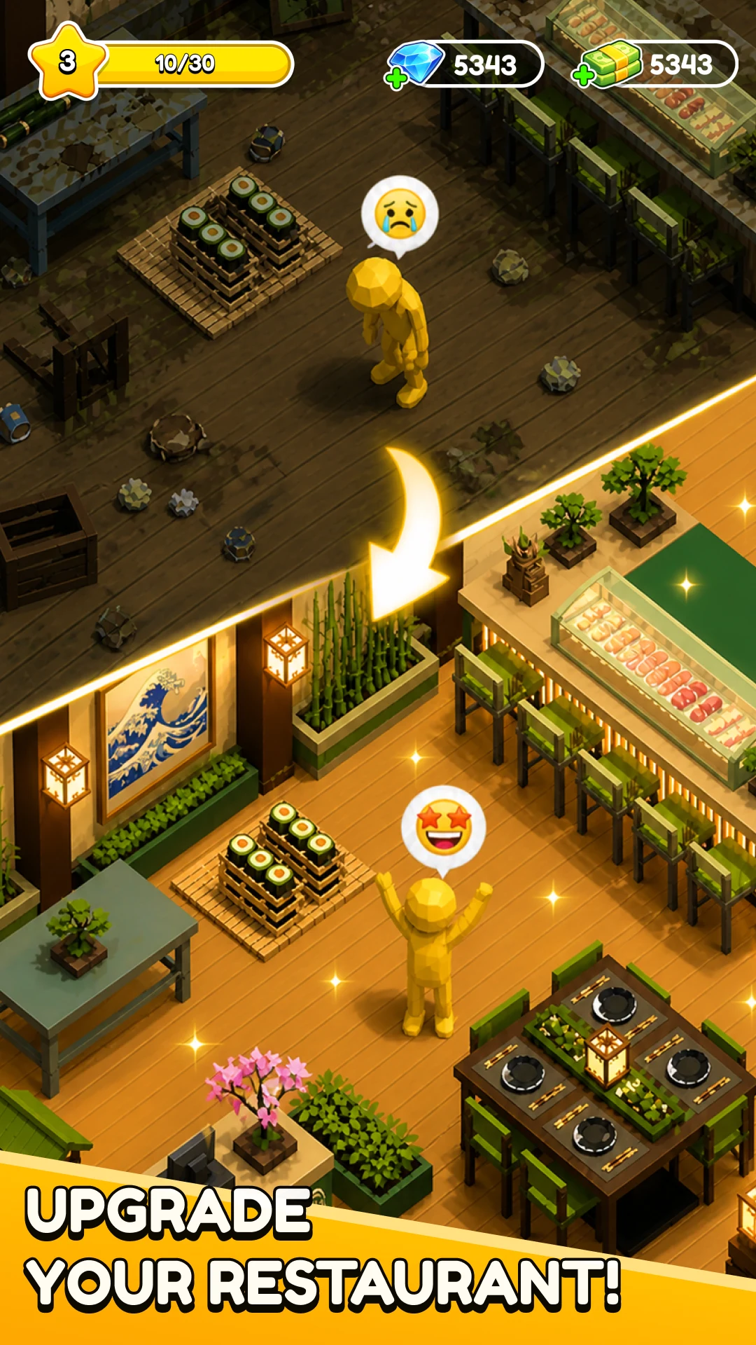 Sushi Please : Idle Restaurant screenshot